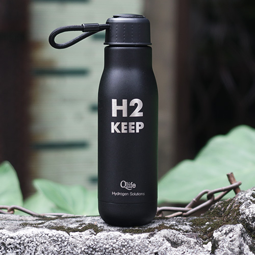 H2 Keep Stainless Steel Water Bottle