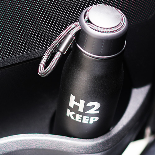 H2 Keep Stainless Steel Water Bottle