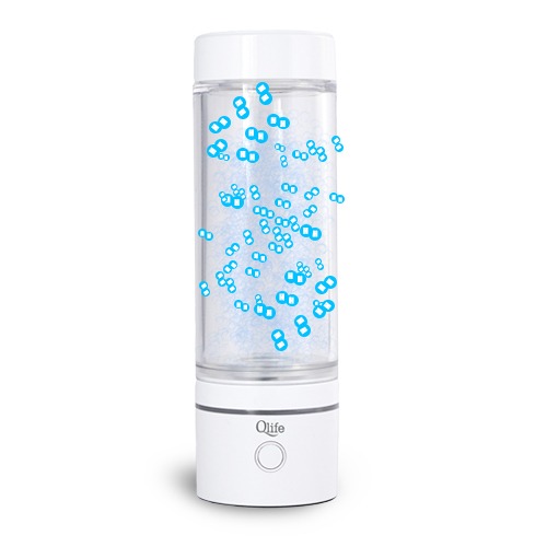 Portable Hydrogen Rich Water Maker Ionizer Generator Water Bottle Glass Cup DC5V 